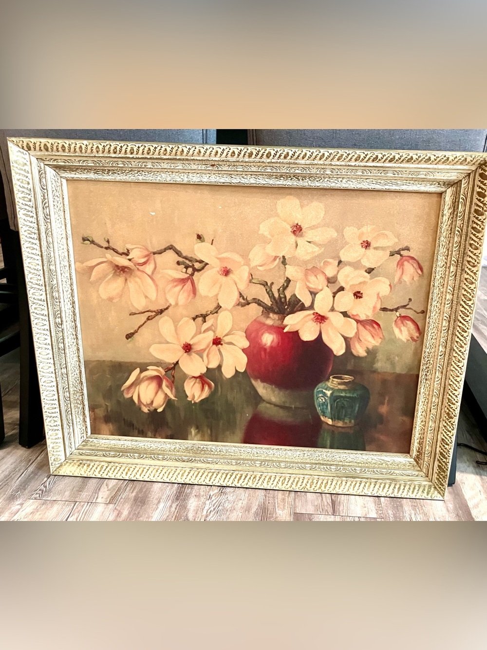 1940s Vintage Magnolia Print by Emmanuel Ottema 20” x 24”